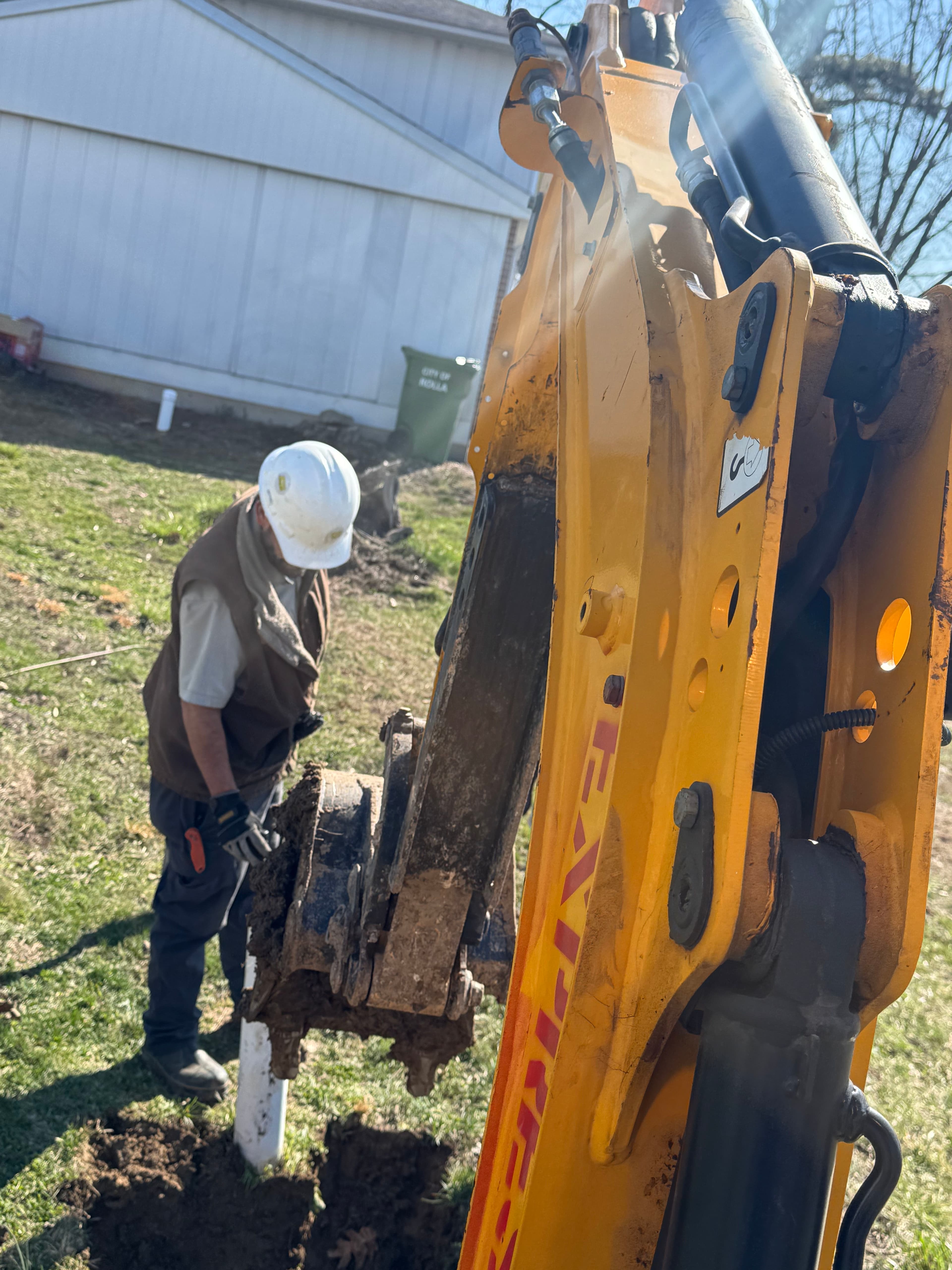 Project Precision Sewer Line Excavation image