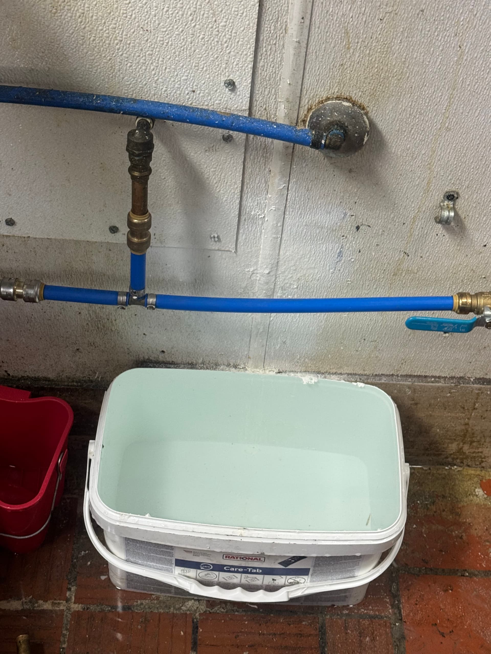 Gallery photos for Quick Fix for a Leaky Waterline in Back Kitchen: Image #1