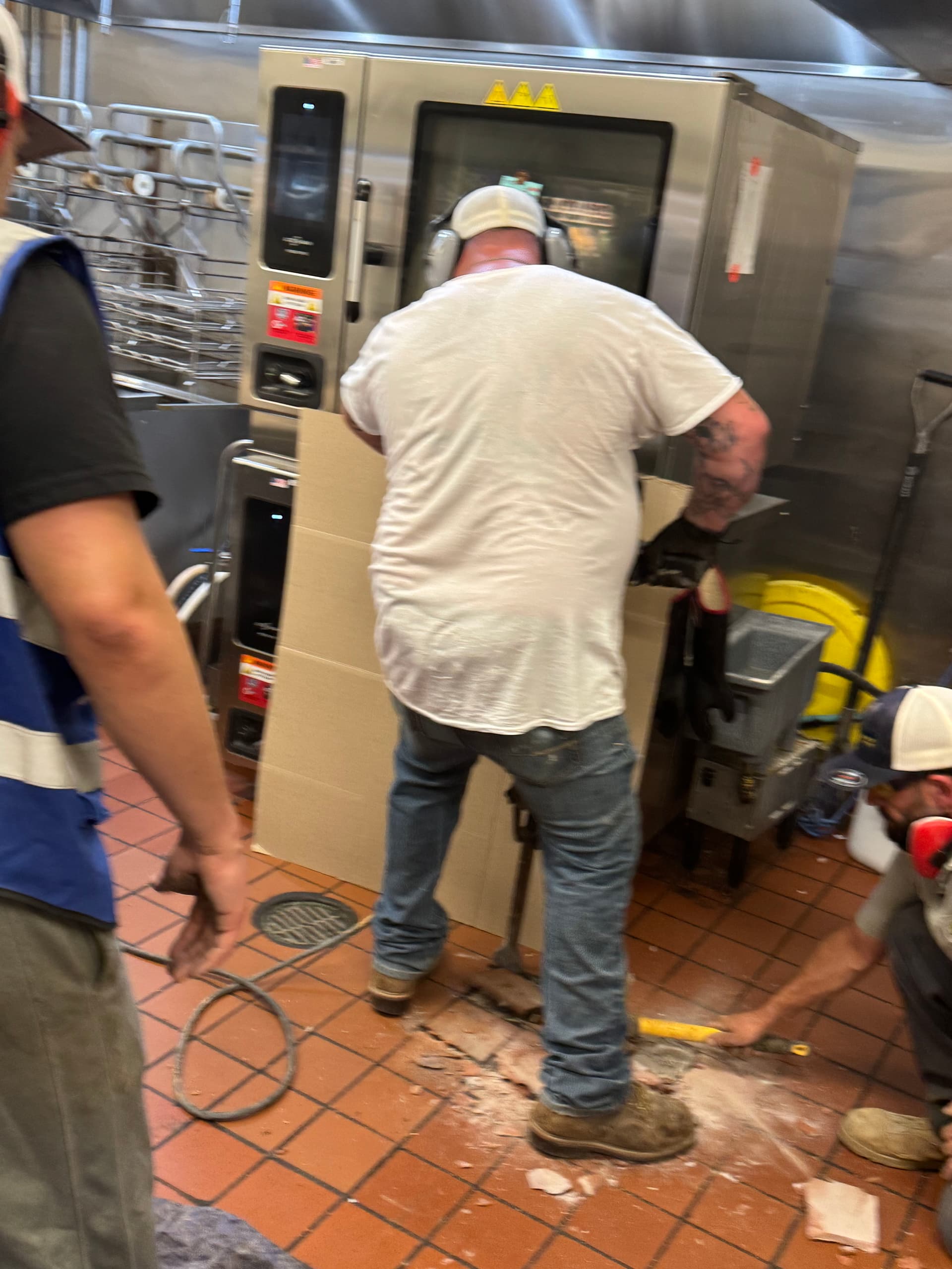 Gallery photos for Successful Sewer Line Replacement in Local Bakery: Image #2